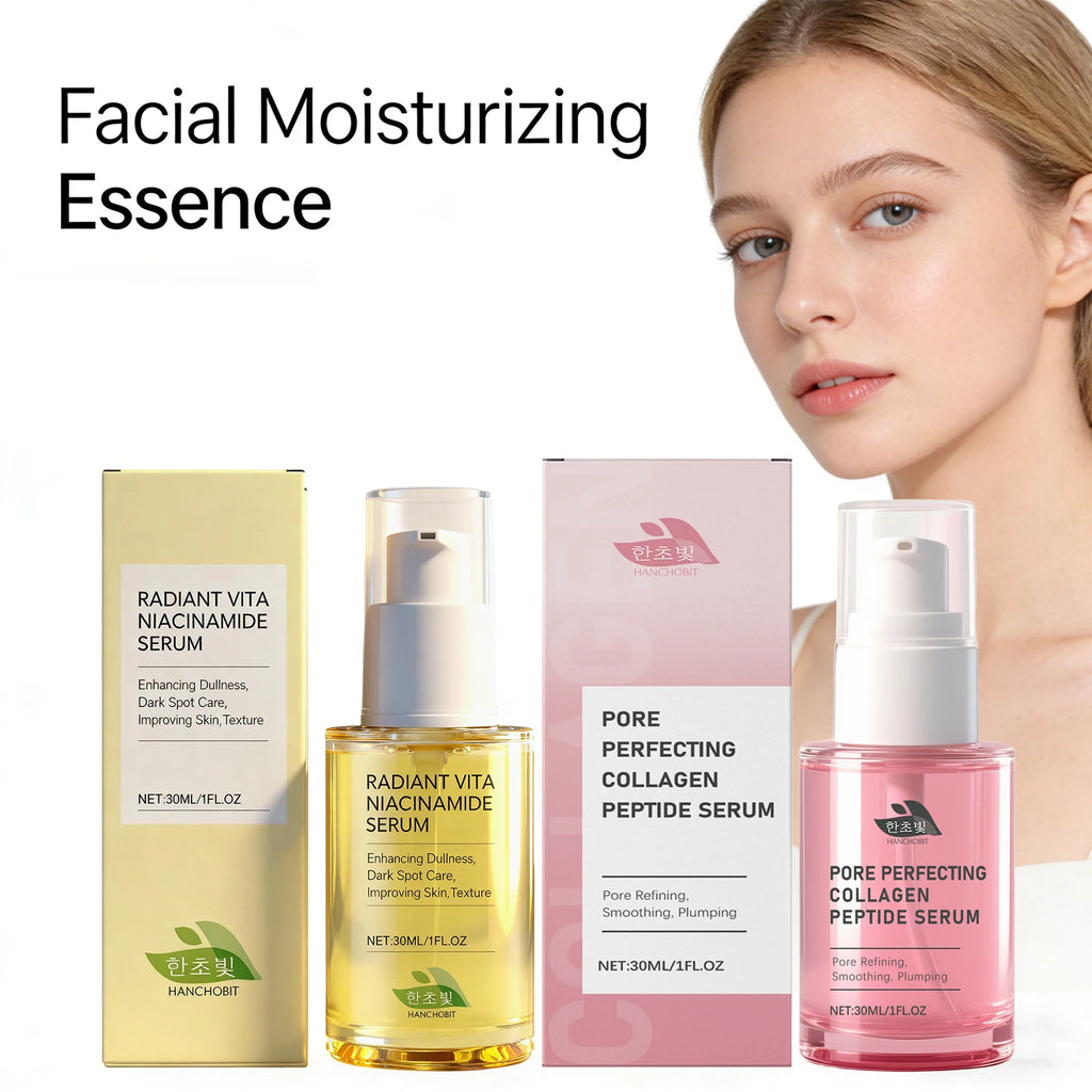 Facial Moisturizing Essence Collagen Serum Firming Lifting Reduce Dullness Skin Rejuvenation Soothing Redness Nourish Skin Care Oasis Select