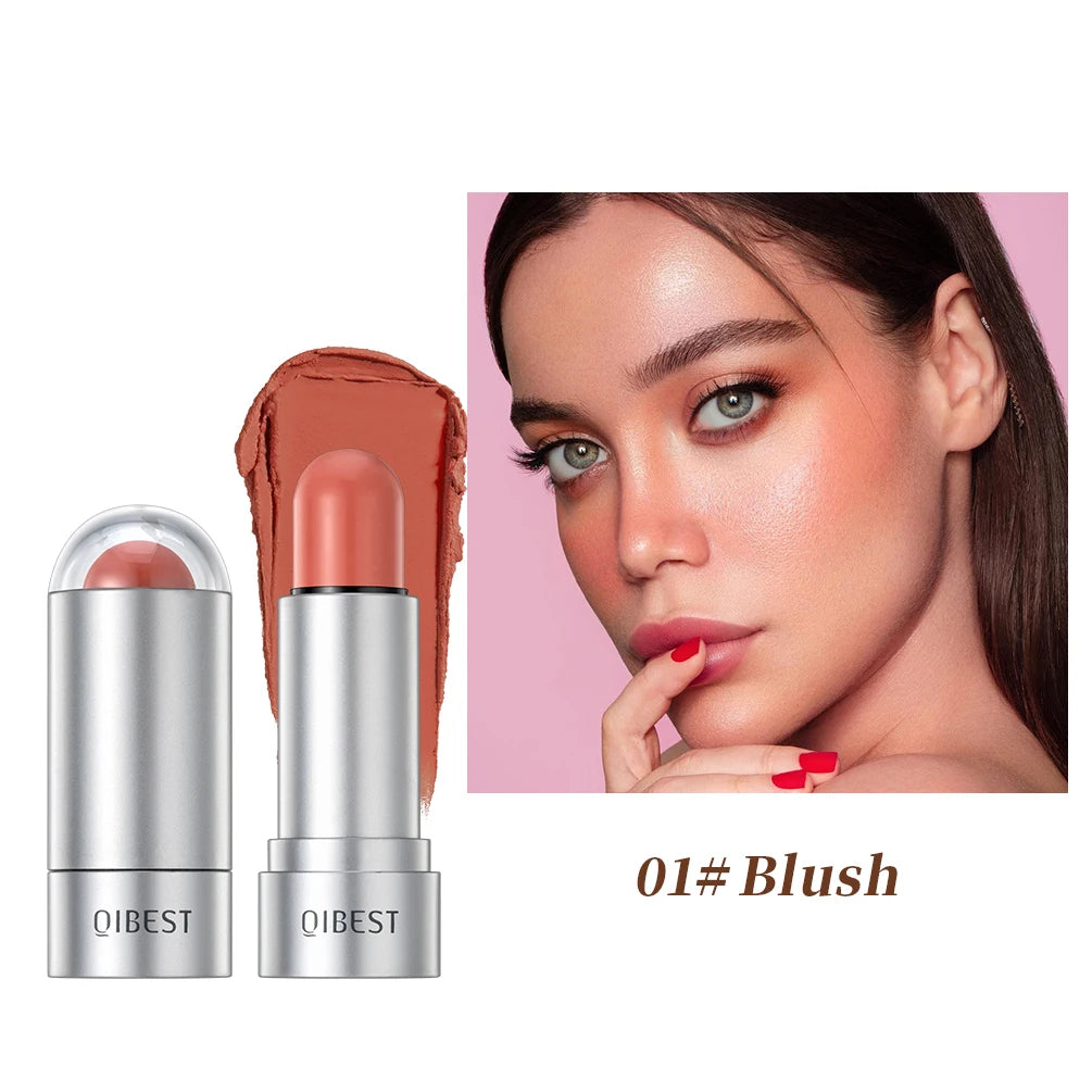 QIBEST 3-in-1 Highlight Blush & Contour Stick | All Skin Tones