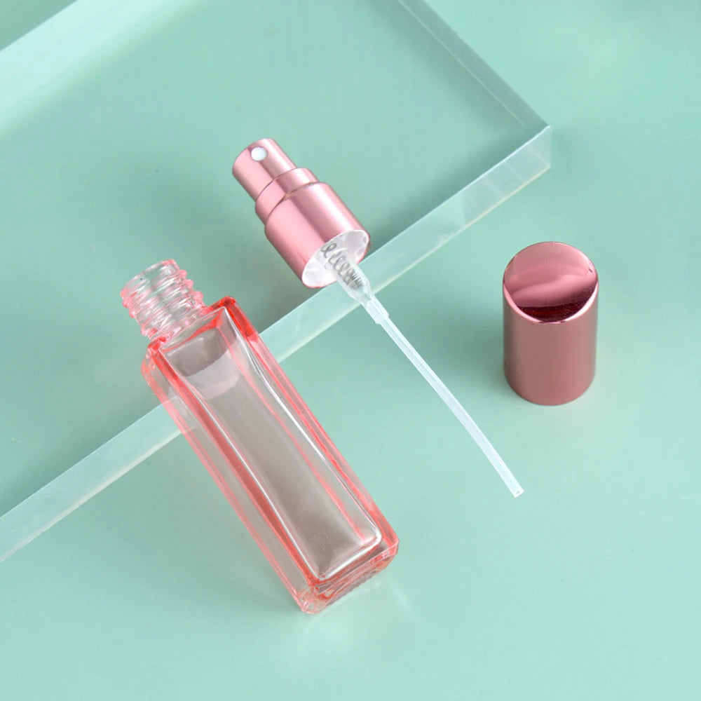 10ml Mini Perfume Spray Bottles Glass Refillable Bottle Portable Travel Oils Liquid Cosmetic Container Perfume Atomizer 2024 Oasis Select