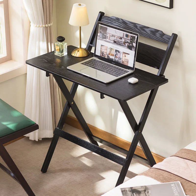 Installation-free folding table, desk, children's study table, adjustable height, writing table, student home bedroom desk Oasis Select