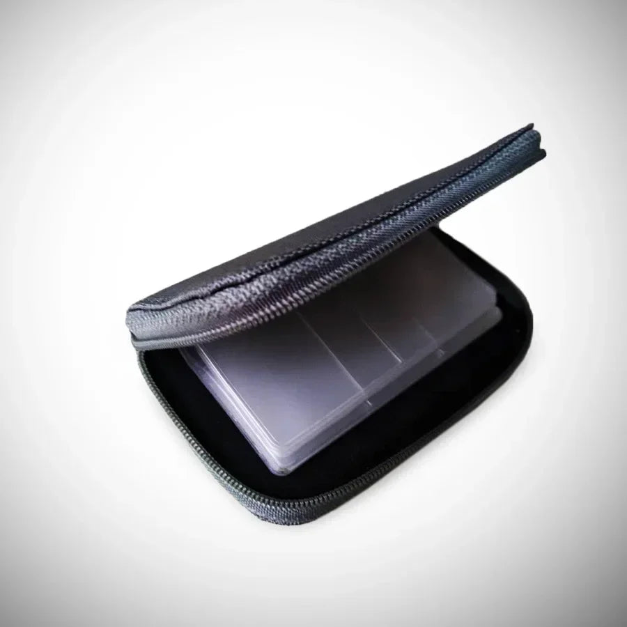 22 in 1 Game Memory Card Storage Bag Carrying Case Holder for CF/SD/Micro SD/SDHC/MS/DS Memory Card Collect Box Oasis Select GRAY
