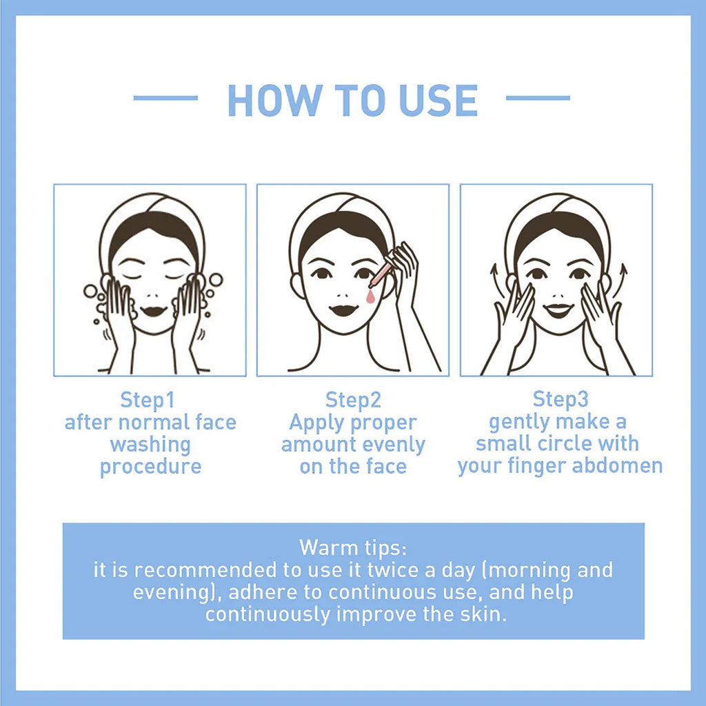 Hyaluronic acid facial essence can moisturize and shrink pores, fade fine lines, resist oxidation, and deeply care for skin Oasis Select