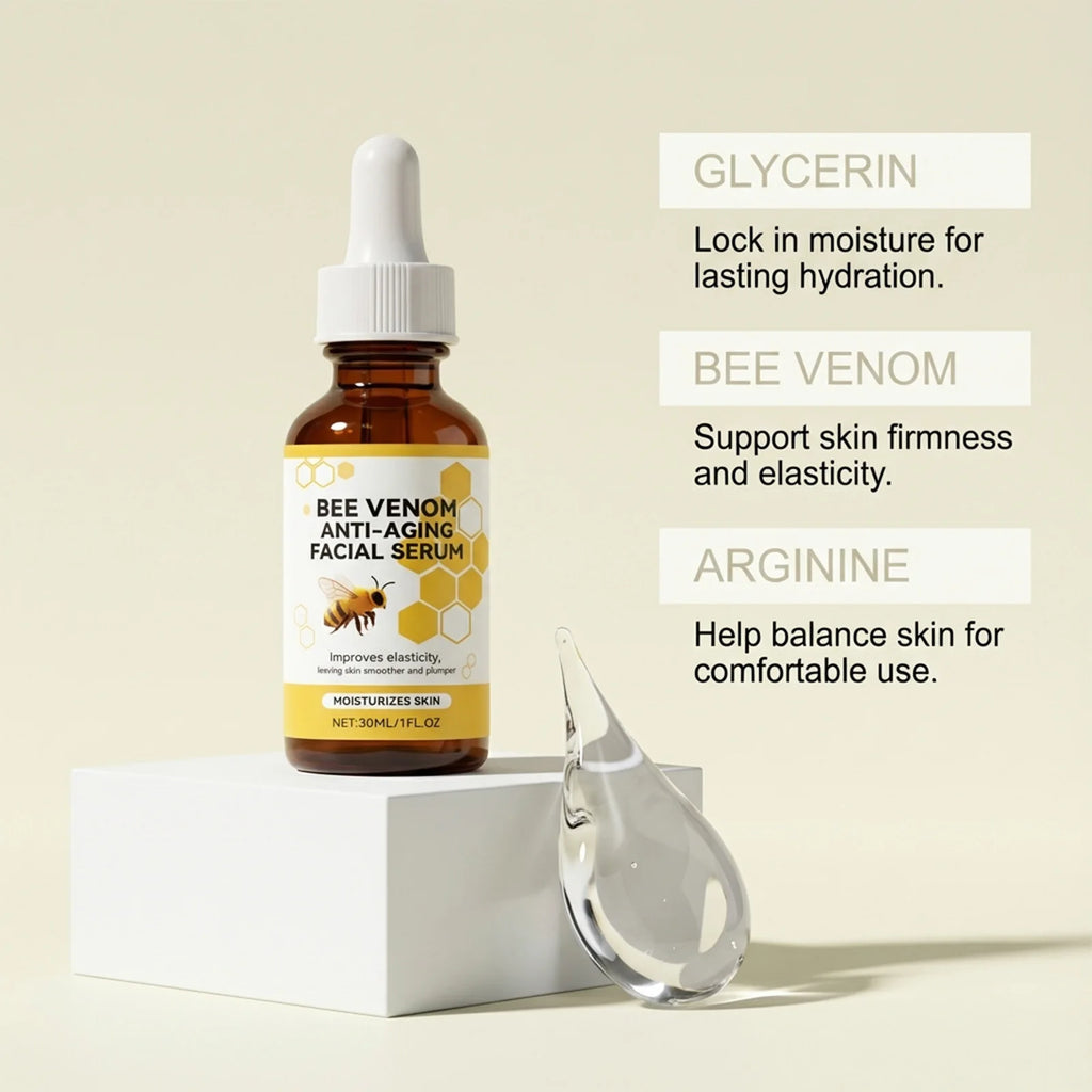 Hoygi Bee Venom Firming Face Serum – Anti-Aging & Hydration Anti-Aging Face Serum Oasis Select