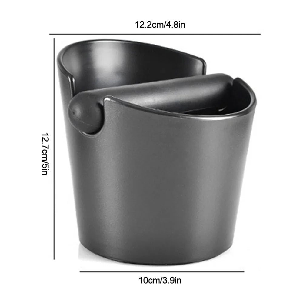 Mini Coffee Knock Box – Anti-Slip Base & Detachable Rod