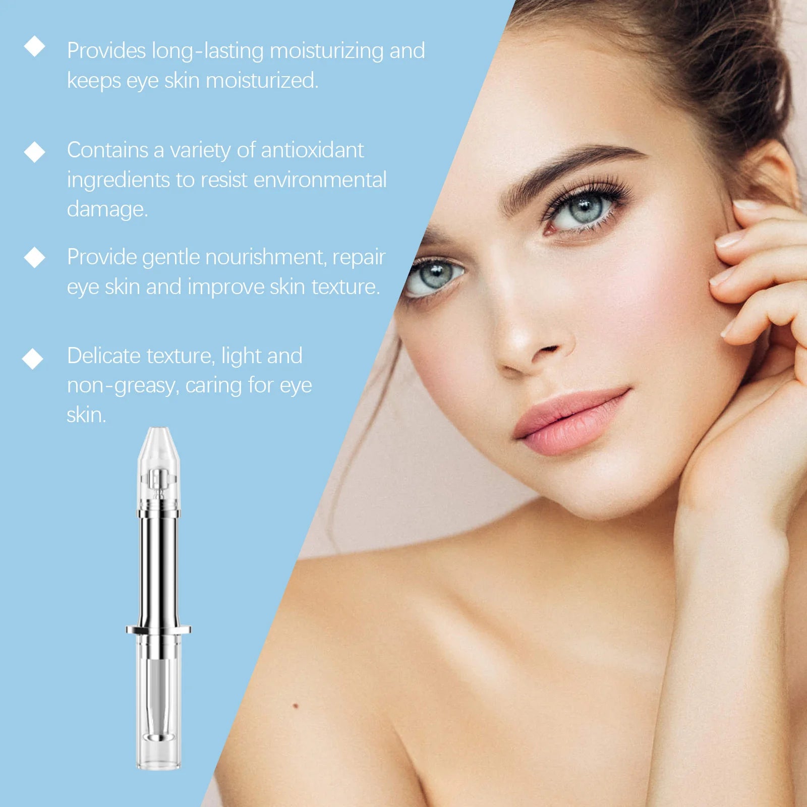Moisturizing Eye Serum – Anti-Puffiness & Fine Lines Eye Serum Oasis Select