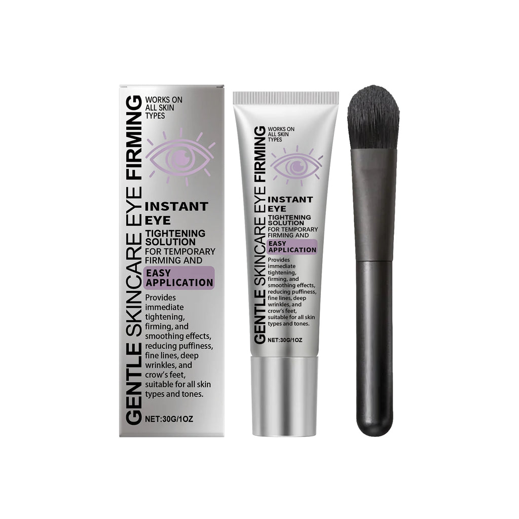 Instant Tightening Eye Cream with Brush – Anti-Puffiness 30g Eye Tightening Cream Oasis Select 30g boxed 30g