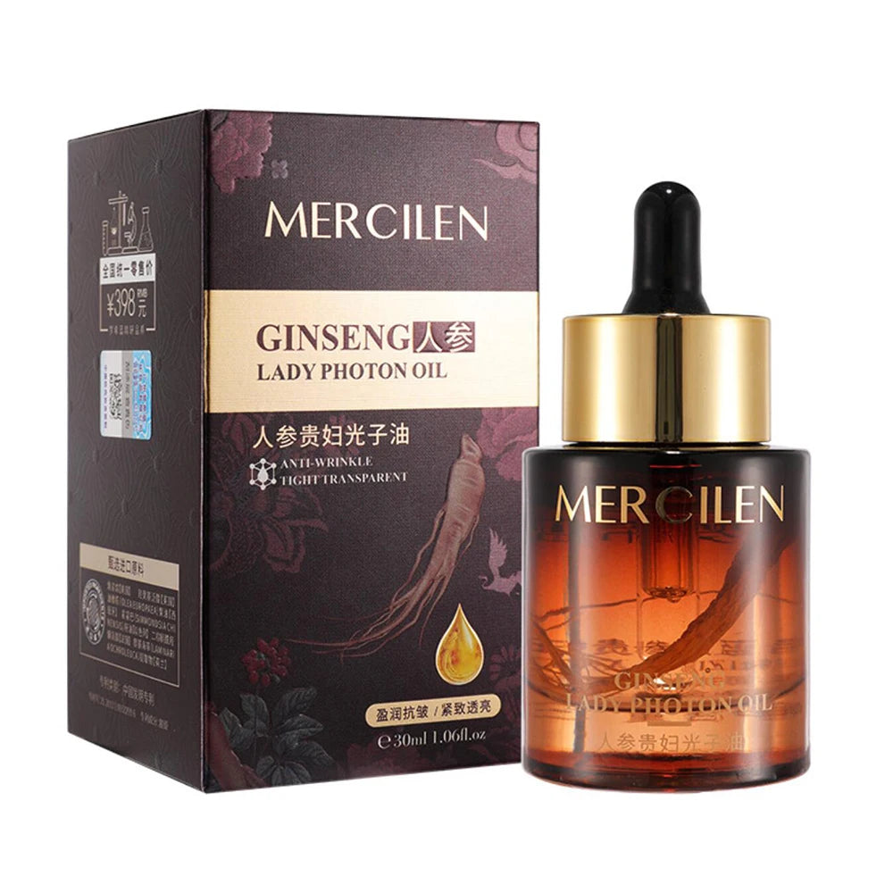 Sea Grape Collagen Peptide Double Anti Revitalizing Essence Oil Skin Care Moisturizing Brighten Anti-Aging Firming Face Serum Oasis Select 50ml