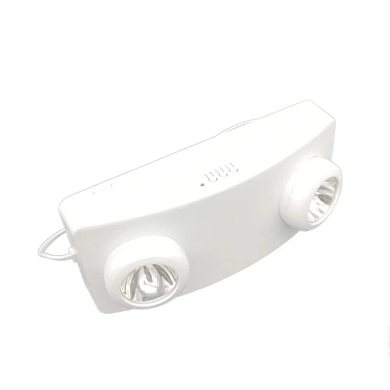 SHINEKNOT LED Emergency Light 85-265V Dual-Head Safety Lamp