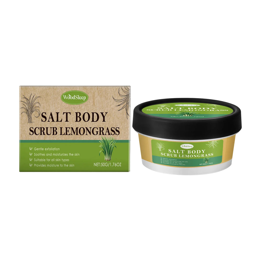 Antioxidant Skin-Elasticity-Enhancing Body Scrub Multiple Scents Gently Exfoliates Improves Rough Skin Firms and Nourishes Skin Oasis Select Lemongrass Flavor
