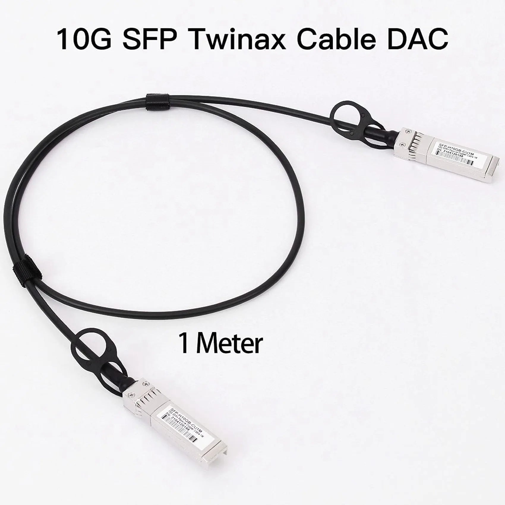 10G SFP+ Twinax Cable, Direct Attach Copper() 10GBASE SFP Passive Cable for SFP-H10GB-CU1M,,(1M) Oasis Select