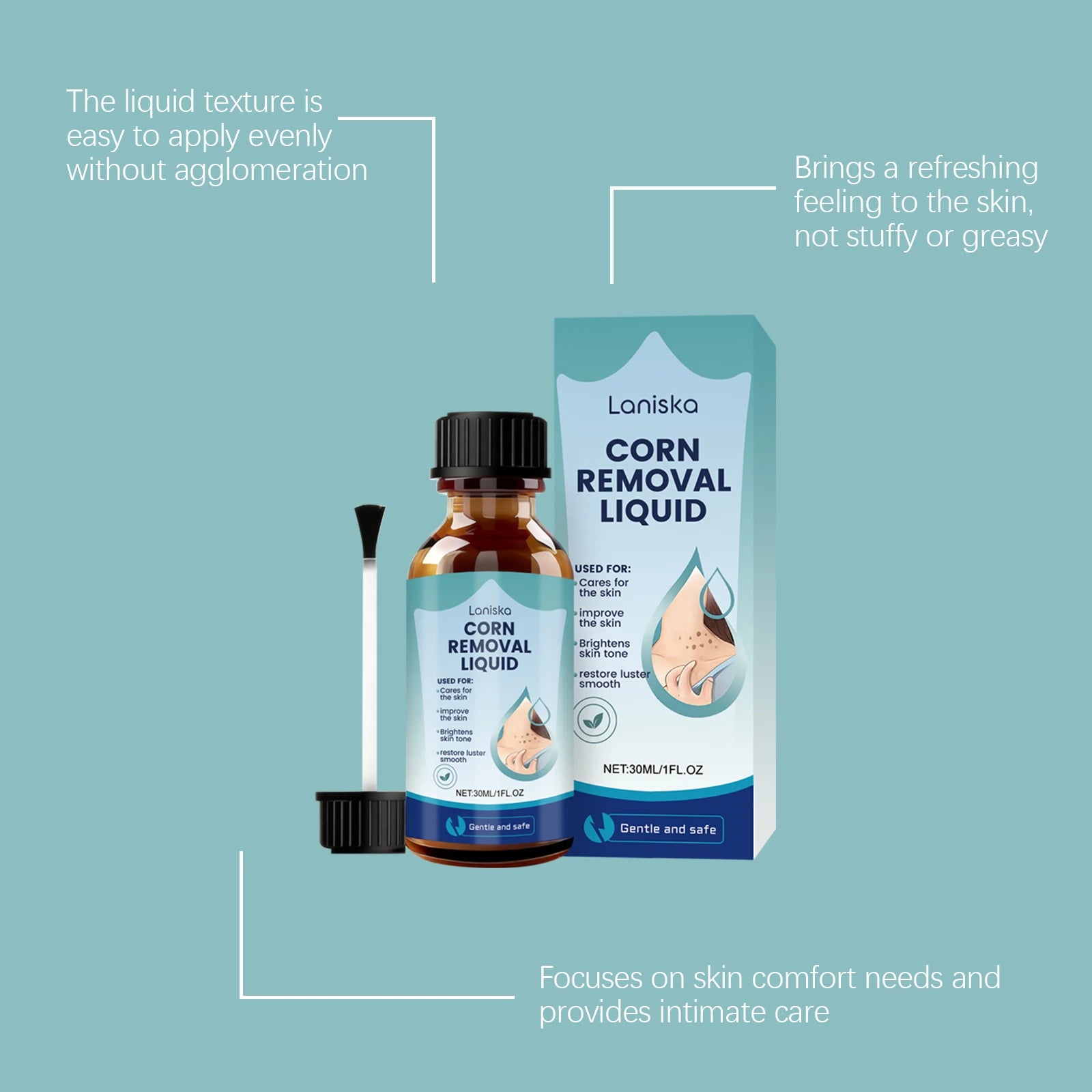 Laniska Daily Hydrating Skin Essence – All Skin Types, 30ml Hydrating Skin Essence Oasis Select