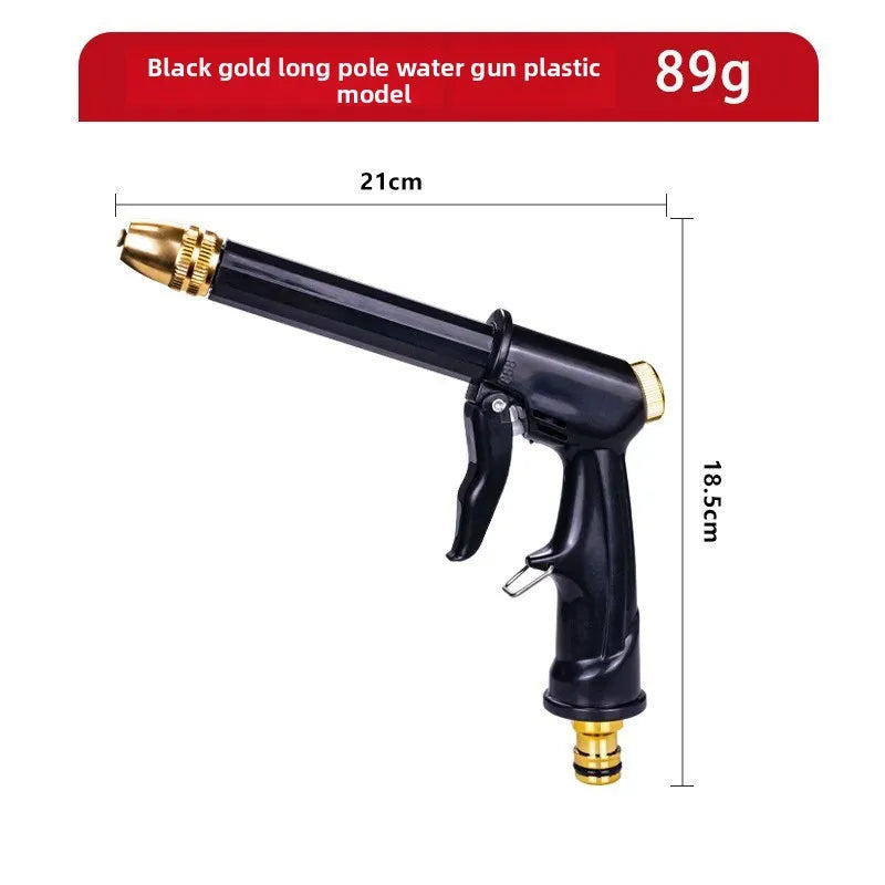 Multi Function High-Pressure Sprinkler Car Wash Flushing Garden Hose Tap Water Booster Adjustable Nozzle Gardening Tool Oasis Select C