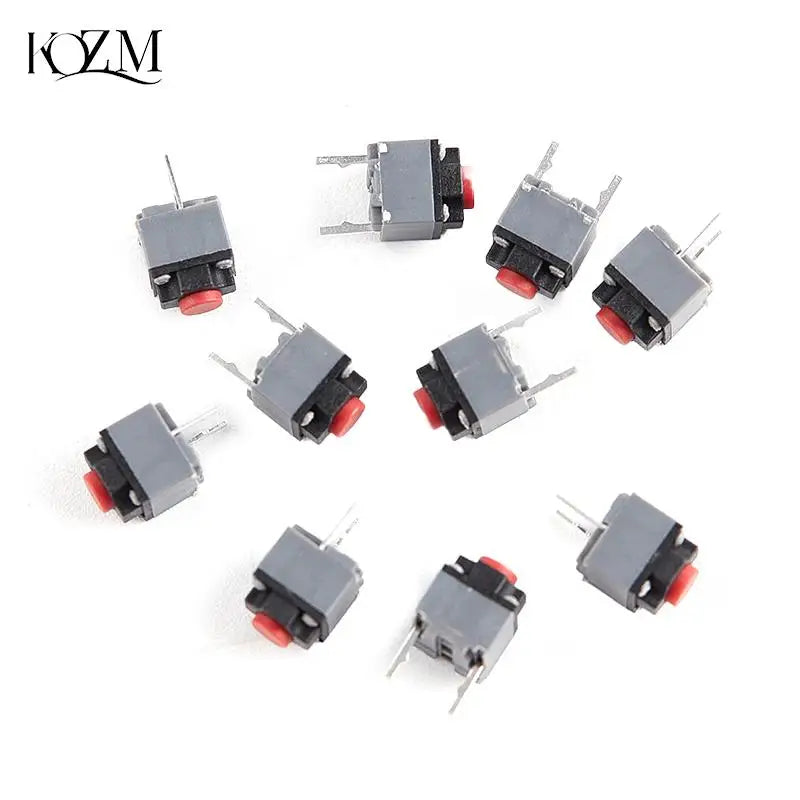 10pcs Kailh Silent Micro Switch 6×6×7.3mm | Mouse Button Repair