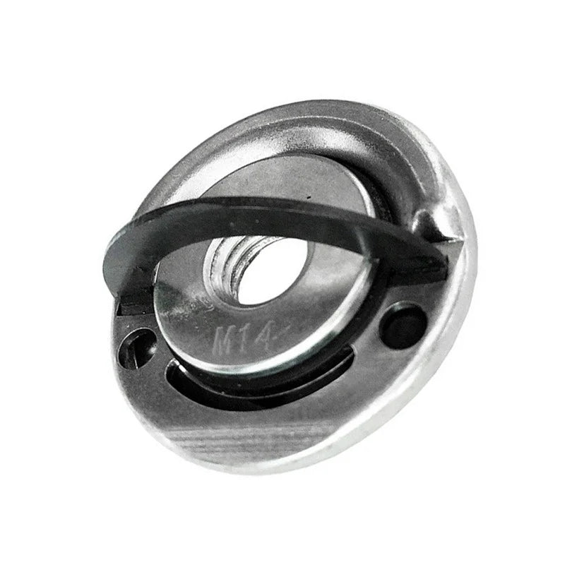 Universal M14 Thread Angle Grinder Pressure Plate Quick Release Angle Grinder Flange Nut Accessory for Replacement Clamping Tool Oasis Select