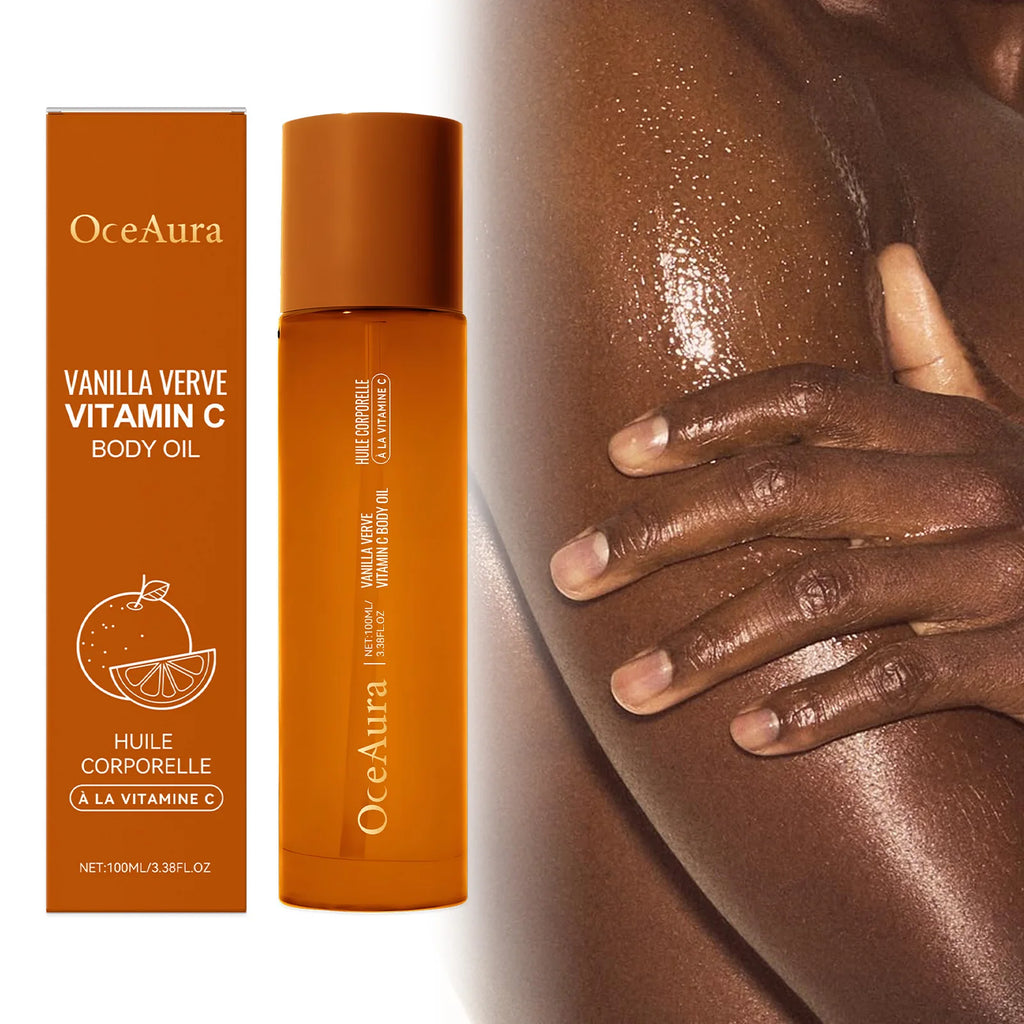 Vitamin C Body Softening Oil Moisturizes Nourishes Repairs And Brightens Dual Effects To Improve Dryness And Darkening Oasis Select