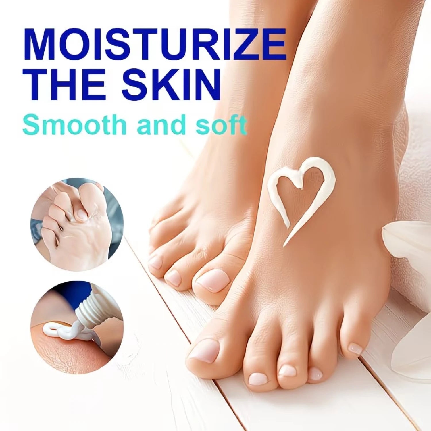 Moisturizing Foot Cream – Hyaluronic Acid & Niacinamide Odor Control Foot Cream Oasis Select