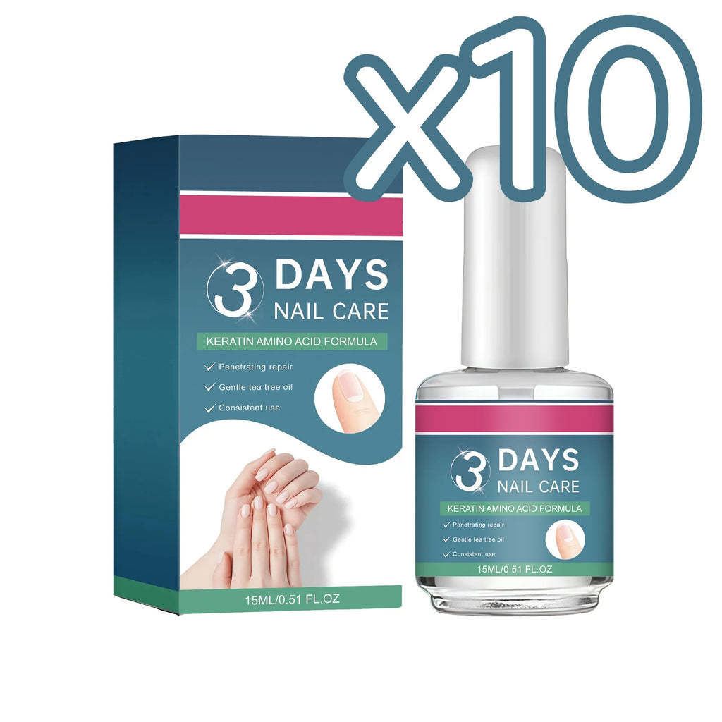 Plant-Based Nail Care Treatment Polish Restore Nail Health Moisturize Brightening Fingernail Repair Smooth Surface Nail Care Oil Oasis Select 15ml Boxed x 10