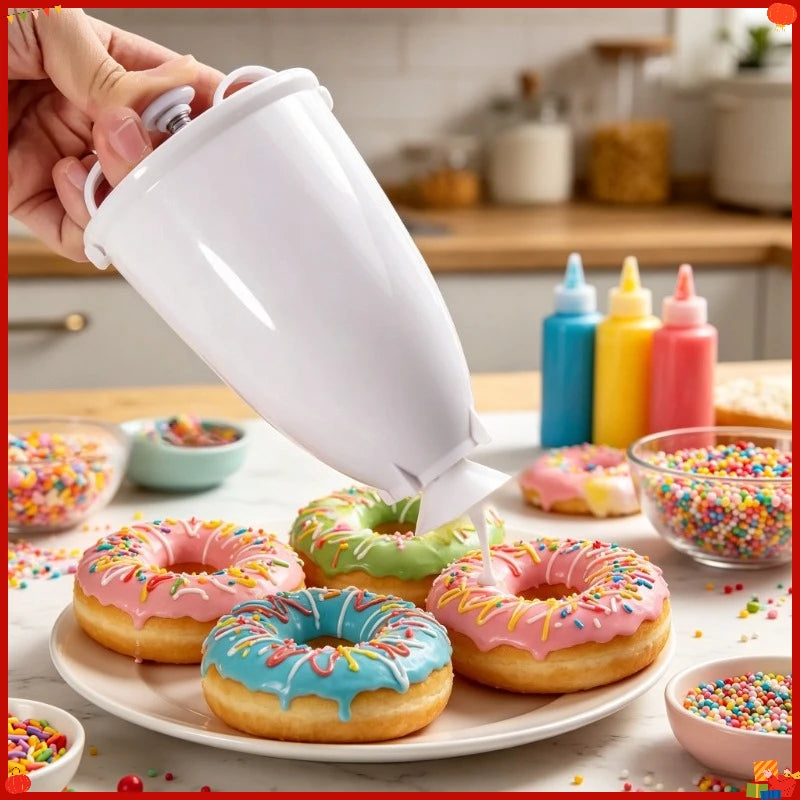 Plastic Donut Maker Waffle Molds Kitchen Accessory Bakeware Doughnut Maker Cake Mold Biscuit Cookies Diy Baking Tool Oasis Select