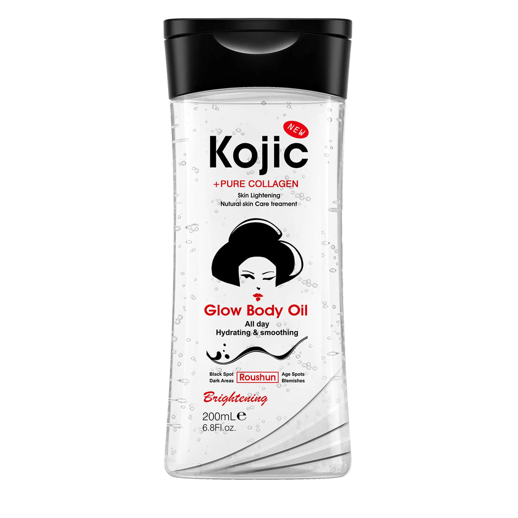 ROUSHUN Kojic Acid Body Oil 200ml – Hydrating Skin Care