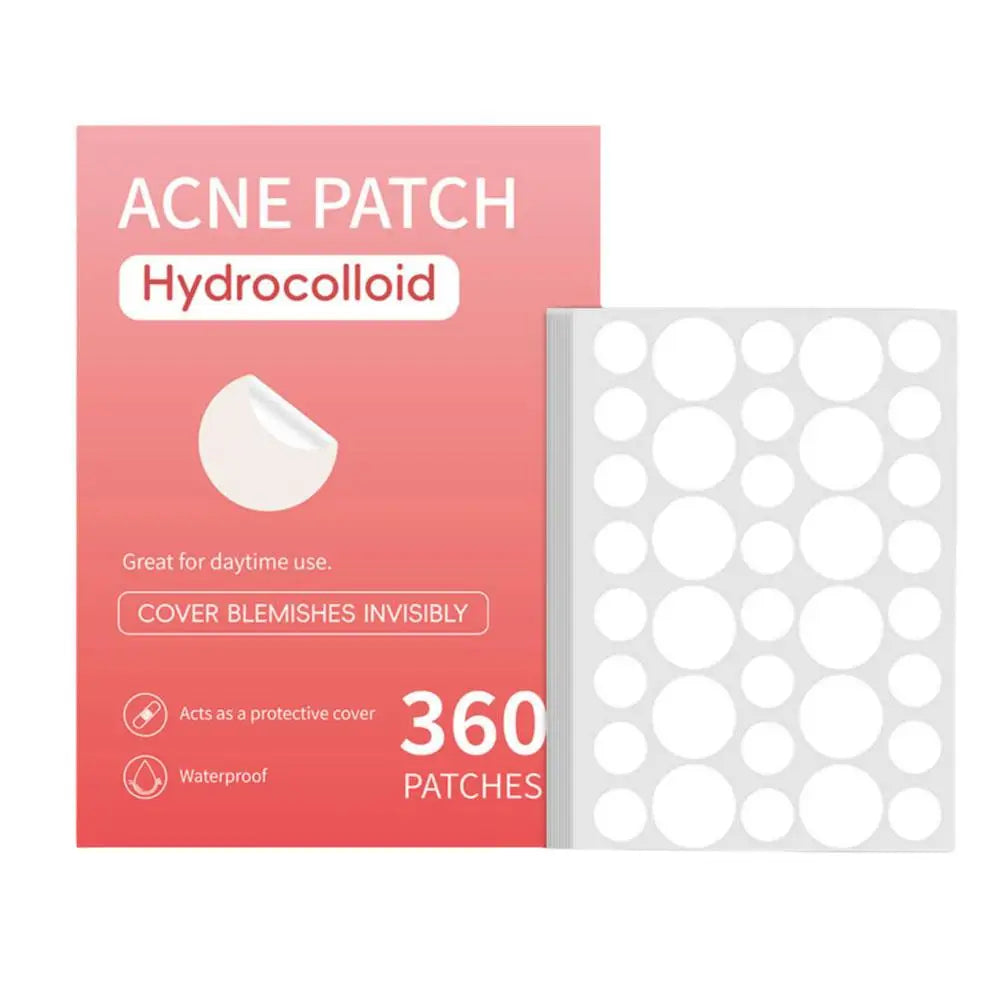 Invisible Hydrocolloid Pimple Patches 360/720/1080 Count Acne Pimple Patches Oasis Select E