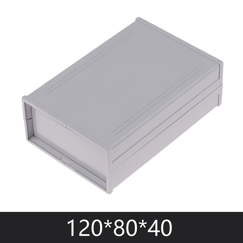 1pcs PCB Instrument Box Enclosure Electronic Project Case DIY 120x80x40mm Wire Junction Boxes Oasis Select