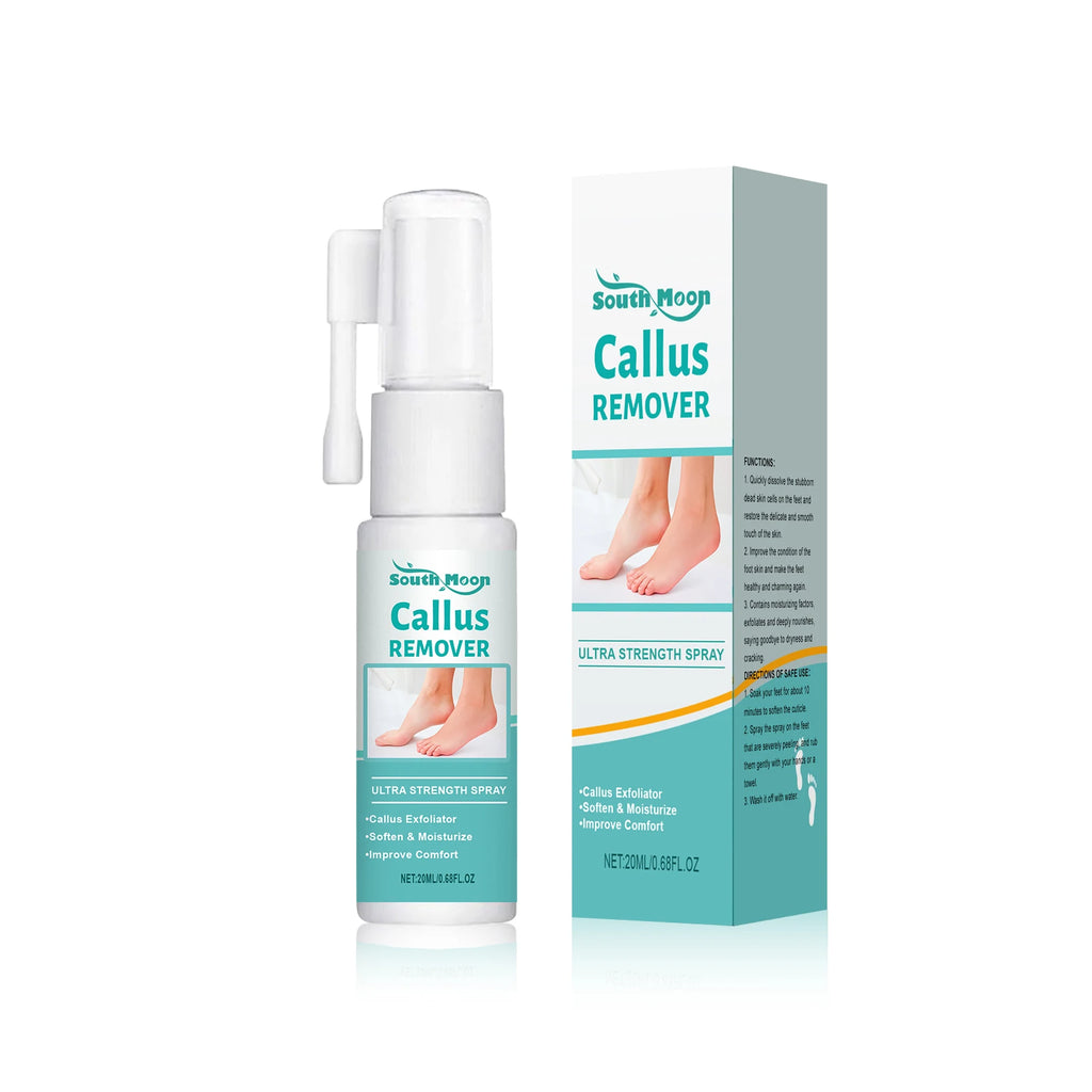 Foot Peeling Spray Exfoliating Calluses Remove Dead Skin Moisturizing Nourishing Reduce Dryness Anti Cracked Smoothing Feet Care Oasis Select 20ml boxed