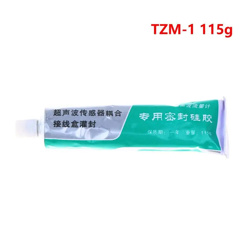 Ultrasonic Flowmeter Coupling Sealant 115/120g TZM-1 High Adhesion Coupling Agent for Plumbing Flow Detection Work Oasis Select A1
