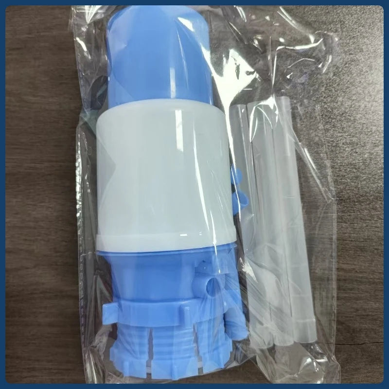 Water Bottles Pump Manual Hand Pressure Drinking Fountain Pressure Pump Water Press Pump with An Extra Short Tube Food Grade Oasis Select