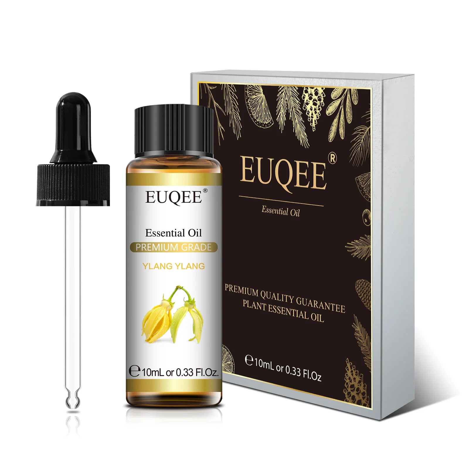 EUQEE 10ml Pure Essential Oil – Lavender, Jasmine & More