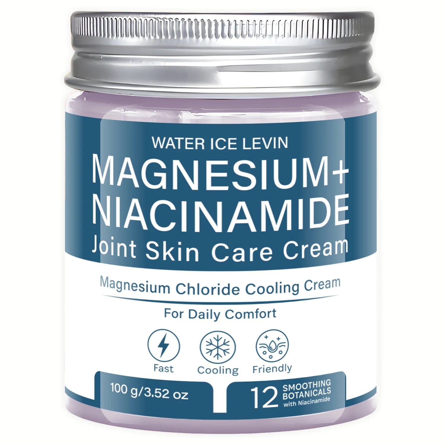 Magnesium Chloride Cooling Joint Cream – Niacinamide & Bee Venom Cooling Body Cream Oasis Select VIOLET/紫罗兰 100g