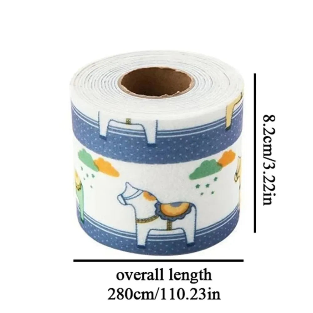 Reusable Window Water-absorbing Sticker Self Adhesive Washable Anti-frost Dew Sticker Waterproof 2.8M Length Oasis Select