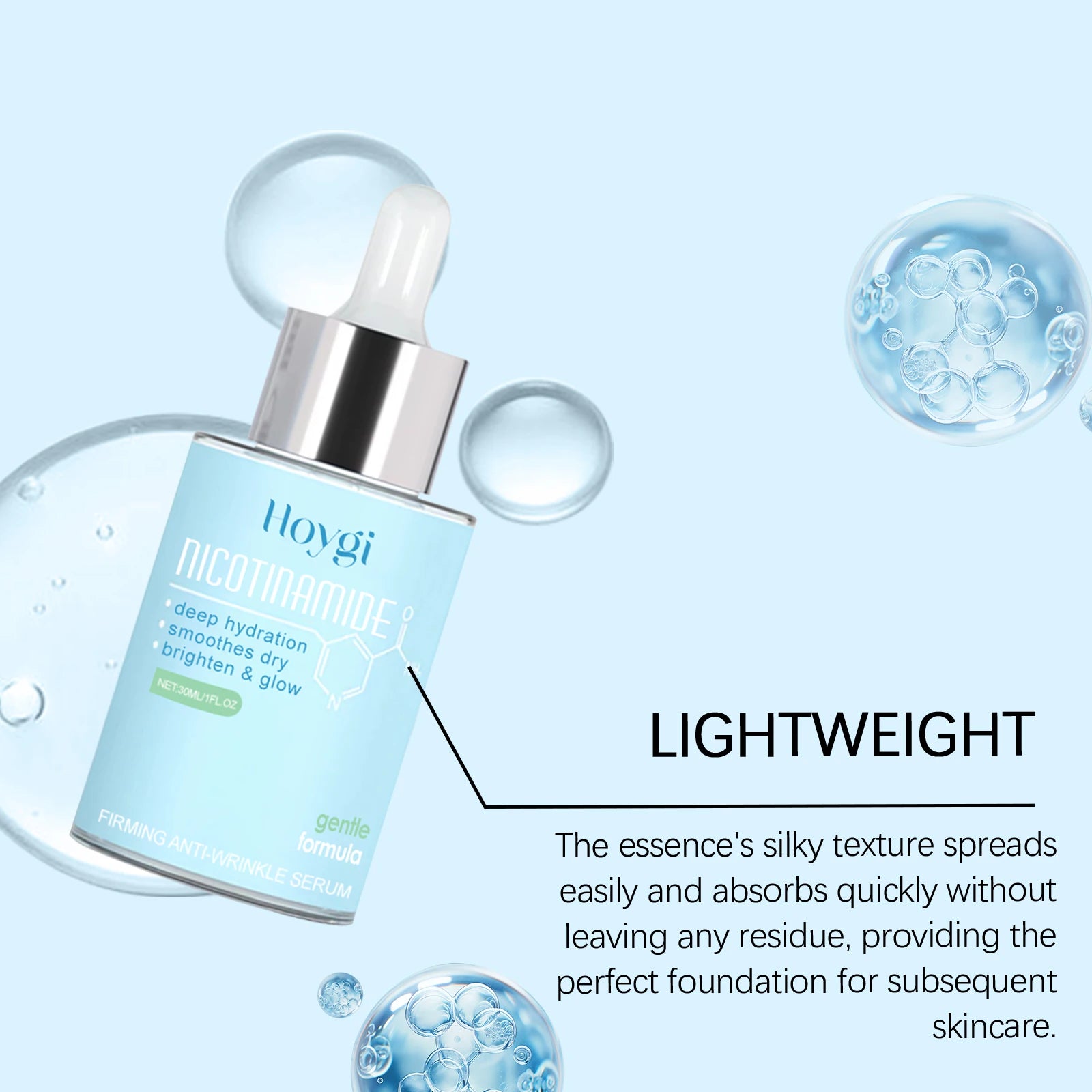 Facial care essence, moisturizing, nourishing, caring for facial skin, elastic and shiny essence Oasis Select