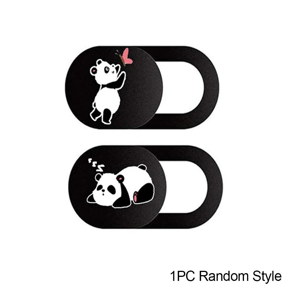 Cute Cartoon Webcam Cover – Ultra-Thin Privacy Slider