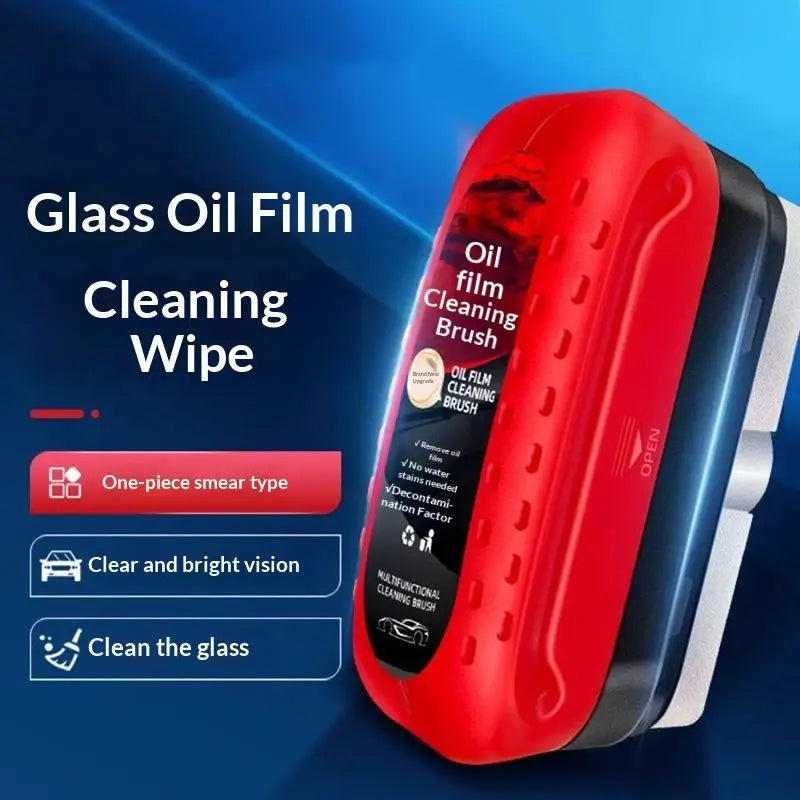 Car Glass Cleaner Cleaning Agent Powerful Windshield Cleaner Car Glass Sponge Cleaning Brush Water Spots Stain Auto Removal Oil Oasis Select