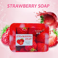 Strawberry Jelly Soap, rich in strawberries and Revlon, deeply cleanses, cleanses, bathes the whole body Oasis Select Red 100g