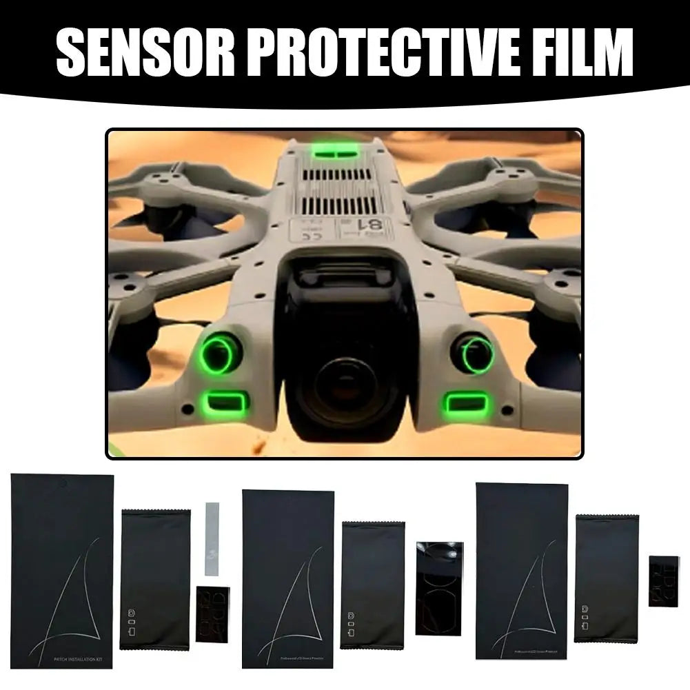 Protective Film For DJI Avata 360 Panoramic Sensor, for Flight Goggles Body Ra dar Film, HD Anti Slip Lens Protector Accessories Oasis Select