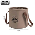 Folding Portable Bucket with Lid 5L 10L 20L | Camping Car Wash