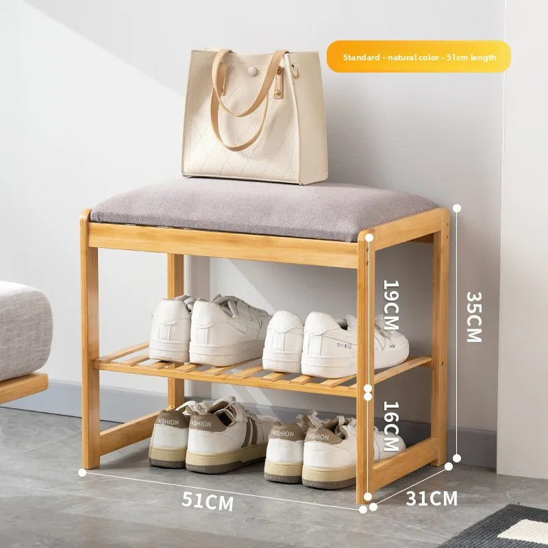 Shoe cabinet with hanger integrated floor-to-ceiling bedroom, simple coat rack at the entrance of the home entrance Oasis Select Primary color 51