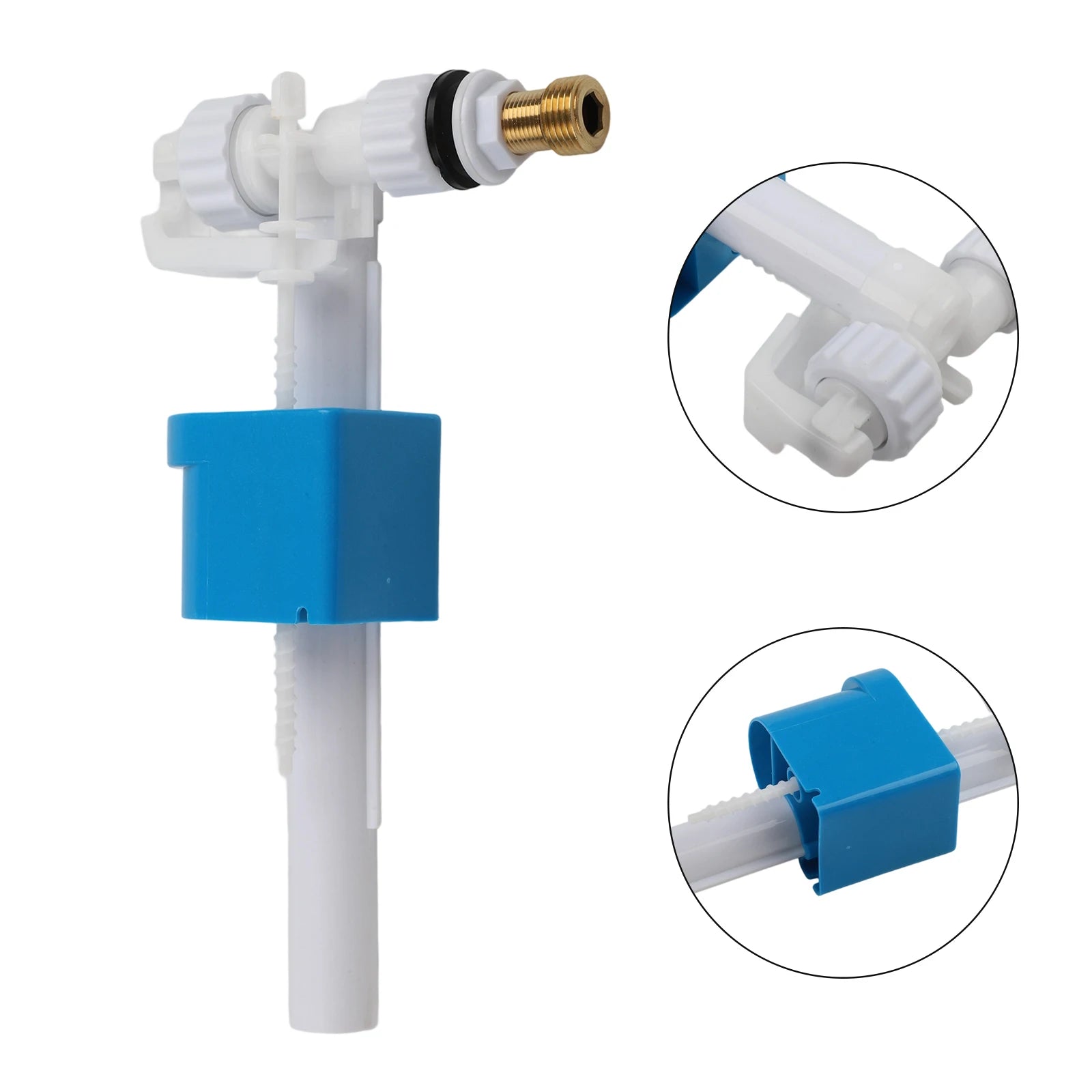 Cistern Filling Float Valve | G3/8 & G1/2 Brass Inlet Valve Cistern Fill Valve Oasis Select