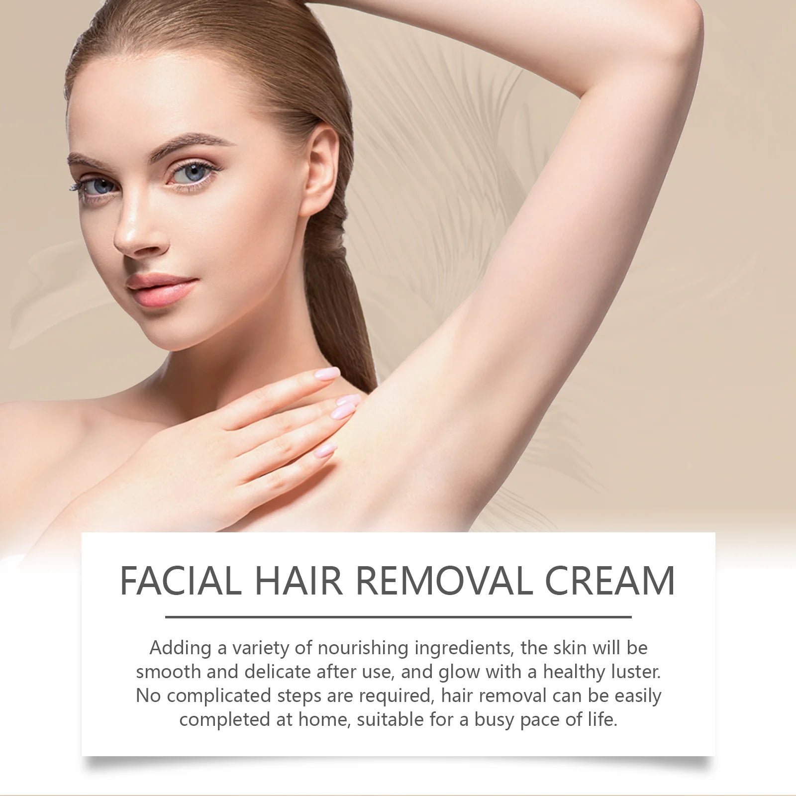 Coconut Oil Hair Removal Cream Face Armpit Leg Arm Beard Fast Hair Remover Painless Nourishing Smooth Skin Hair Growth Inhibitor Oasis Select
