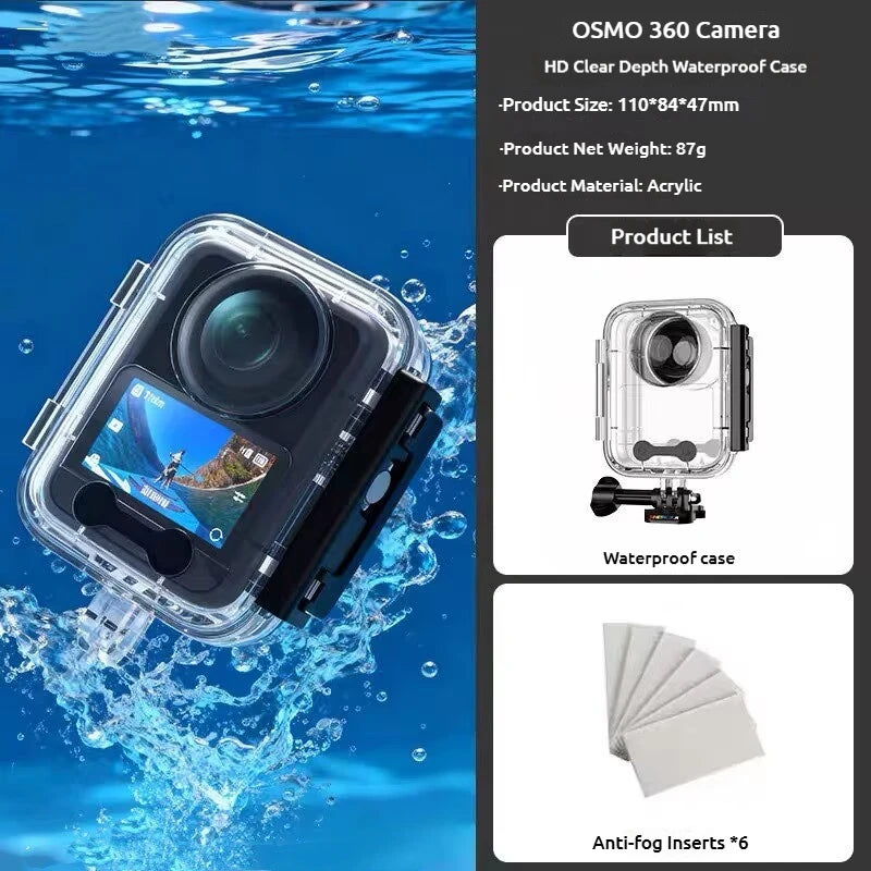 DJI Osmo 360 Invisible Dive Case & Accessories Kit – 45M