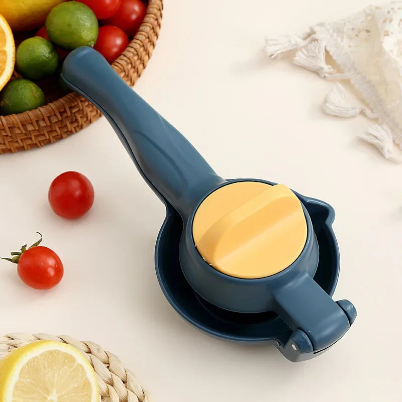 Hand Juicer Lemon Lime Squeezer Get Every Last Drop Max Extraction Manual Citrus Juicer Easy To Use Orange Lemon Juicer Squeezer Oasis Select Blue