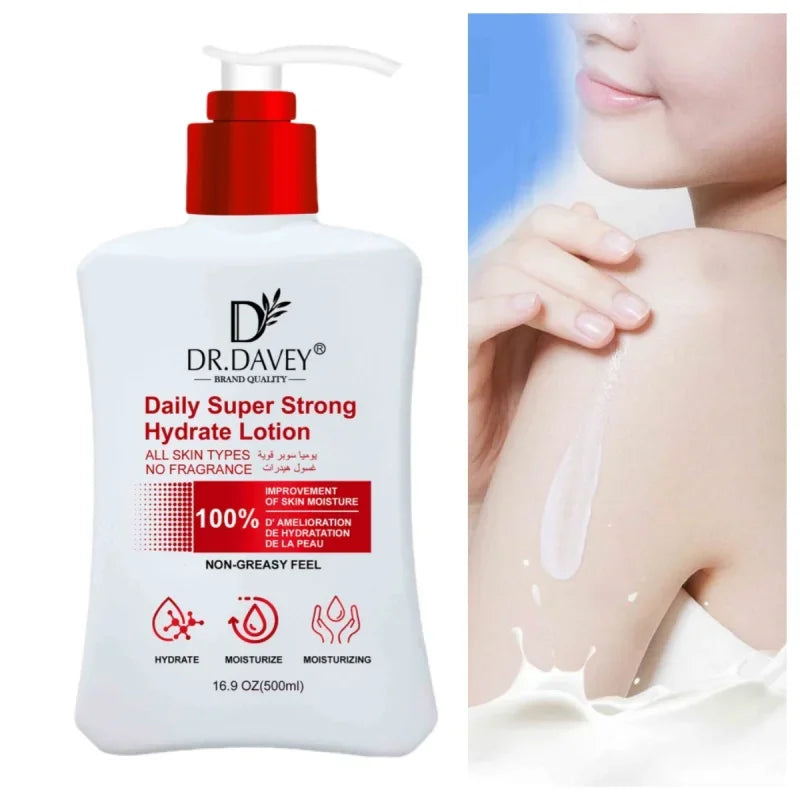 DR.DAVEY Daily Hydrating Body Lotion – 500g+ Men & Women