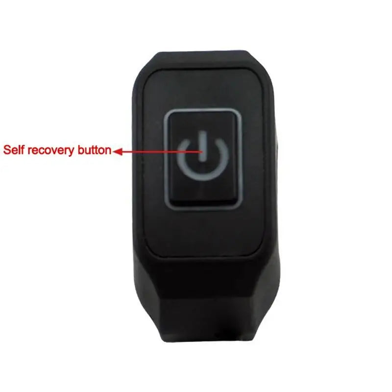 Universal 12V Button Switch for Motorcycle Handlebar: Electric Star Pressure, Waterproof Control Switch Oasis Select