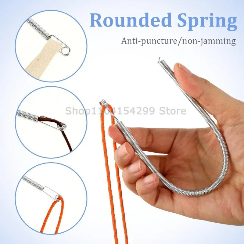 Effortless Needle Threading Tool-Easy, No-Mess Needle Threader for Sewing Machines & Hand Sewing Flexible DIY Sewing Accessories Oasis Select