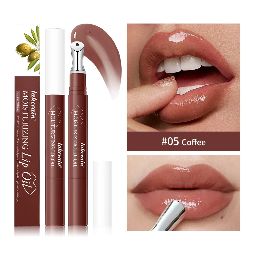 Lakerain Plumping Lip Gloss Hydrating Moisturizing Long Lasting Lip Oil Transparent Lip Tint Daily Lip Care Makeup Cosmetics Oasis Select