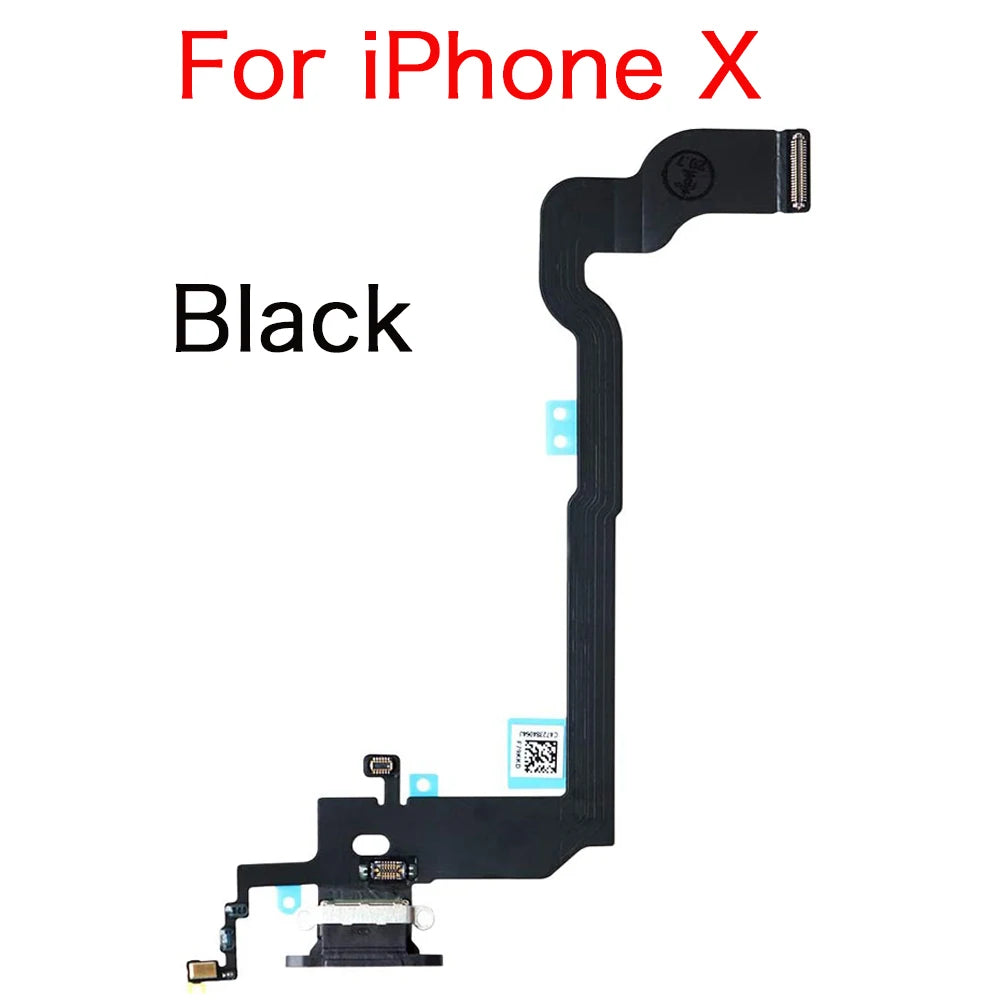 iPhone 7 8 X XR XS Max Charging Port Dock Flex Cable + Mic