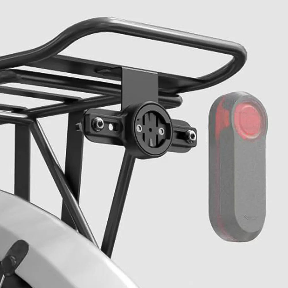 Rear Rack Taillight Mount Bracket, Plastic Light Holder Compatible For Garmin TL300 RTL500/510/515 RVR315, For IGPSPORT SR30 Oasis Select