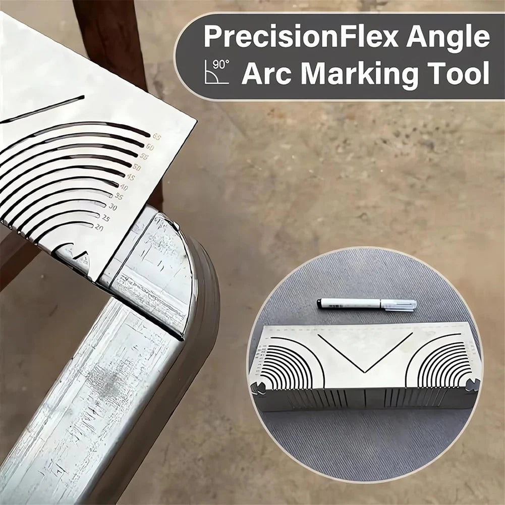 Precision-Flex Angle Arc Marking Tool | Pipe Saddle Guide