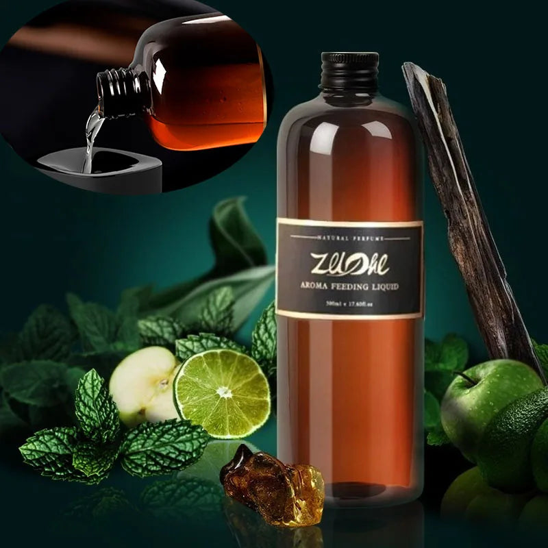 DIY House Fragrance Essential Oil 500ml Hilton Hotel Long-lasting Aromatherapy Deodorant For Living Room Bedroom Hotel Toilet Oasis Select 500ml White Peach Oolong